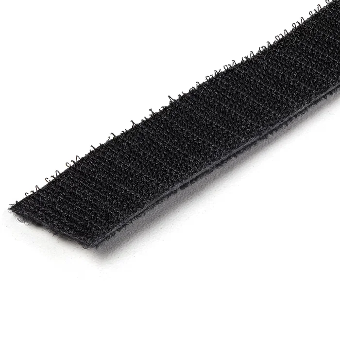 StarTech Bobina de Tiras de Gancho y Bucle de 30,48 m - Negro