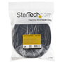 StarTech Bobina de Cintas de Gancho y Bucle de 30,48 m - Negro
