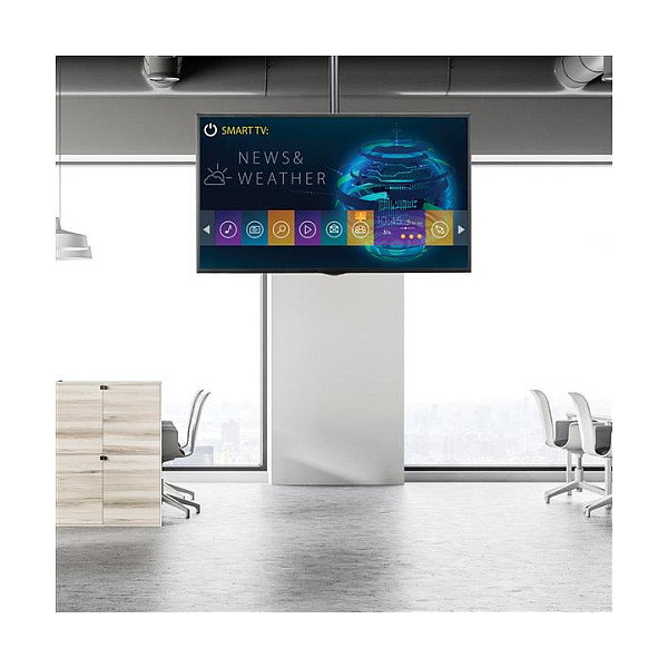StarTech.com Soporte de Techo Universal para TV LED/LCD de 32" a 75", Mástil Telescópico Ajustable 110-160 cm, Giro 360°, Inclinación, 50 kg, VESA 200x200 a 600x400 mm, Negro StarTech.com Soporte de Techo Universal para TV LED/LCD de 32" a 75", Mástil Telescópico Ajustable 110-160 cm, Giro 360°, Inclinación, 50 kg, VESA 200x200 a 600x400 mm, Negro