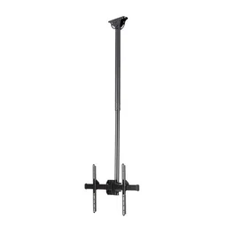 StarTech.com Soporte de Techo para TV Universal con Mástil Telescópico Ajustable, VESA 200x200 a 600x400mm, para Pantallas de 32 a 75 Pulgadas, 50 kg, Movimiento Total