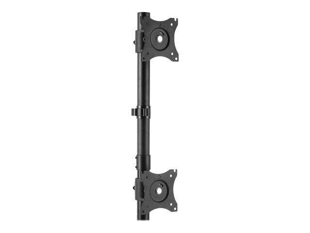 StarTech.com Soporte Vertical para Dos Monitores de hasta 27 Pulgadas, Acero Negro
