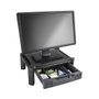 StarTech.com Base de Soporte para Monitor con Cajón y Altura Ajustable, Independiente, Pantallas hasta 81.3 cm (32")