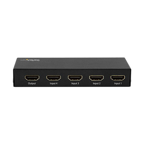 StarTech.com VS421HD20 Interruptor HDMI 4K Negro 60Hz 3840x2160 WQXGA WUXGA