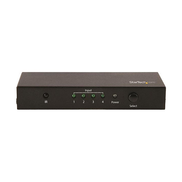 StarTech.com VS421HD20 Interruptor HDMI 4K Negro 60Hz 3840x2160 WQXGA WUXGA