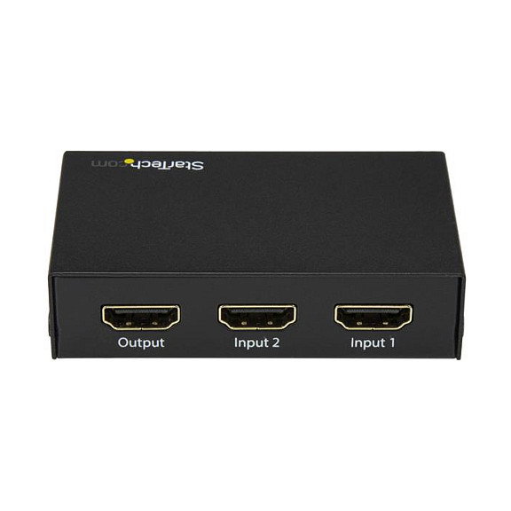 StarTech.com Conmutador HDMI de 2 puertos 4K 60Hz VS221HD20