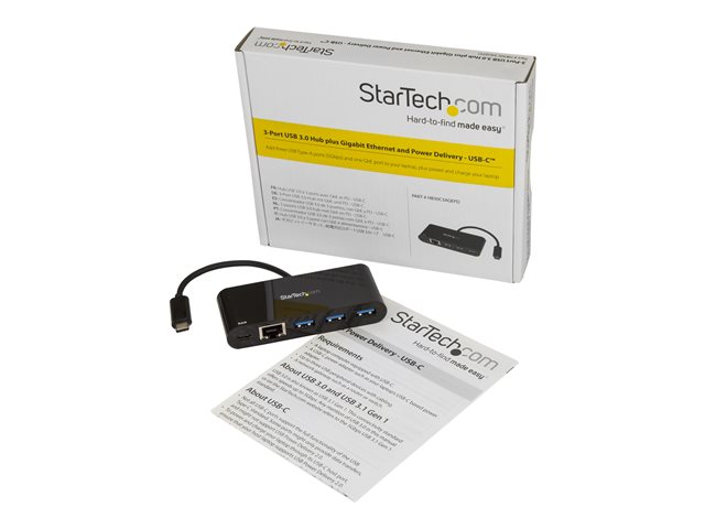 Hub USB Startech HB30C3AGEPD Hub USB Startech HB30C3AGEPD