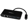 StarTech Adaptador USB-C a Ethernet con Hub USB 3.0 y Power Delivery US1GC303APD