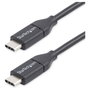 StarTech.com Cable USB-C de 0,5 m para Carga de 60W y Sincronización USB 2.0, Negro