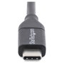 StarTech.com Cable USB-C de 0,5 m para Carga de 60W y Sincronización USB 2.0, Negro