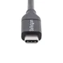 Startech USB2CC50CM Cable USB Tipo C Macho a Macho USB 2.0 de 0.5 Metros Negro - Carga y Sincronización para MacBook, Chromebook y Dispositivos con Thunderbolt 3