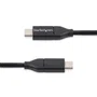 Startech USB2CC50CM Cable USB Tipo C Macho a Macho USB 2.0 de 0.5 Metros Negro - Carga y Sincronización para MacBook, Chromebook y Dispositivos con Thunderbolt 3