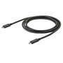 StarTech Cable USB-C 2m 6ft - USB 3.2 Gen 1 5Gbps, Power Delivery 60W 3A, USB-IF Certified, USB-C Macho/Macho, Negro