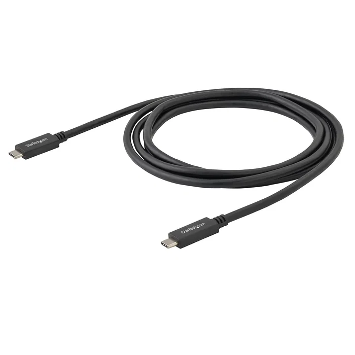 StarTech Cable USB-C a USB-C de 2m USB 3.2 Gen 1 Negro