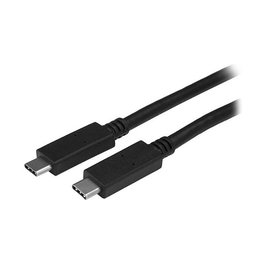 Cable USB C Startech USB315CC2M (2 m) Negro