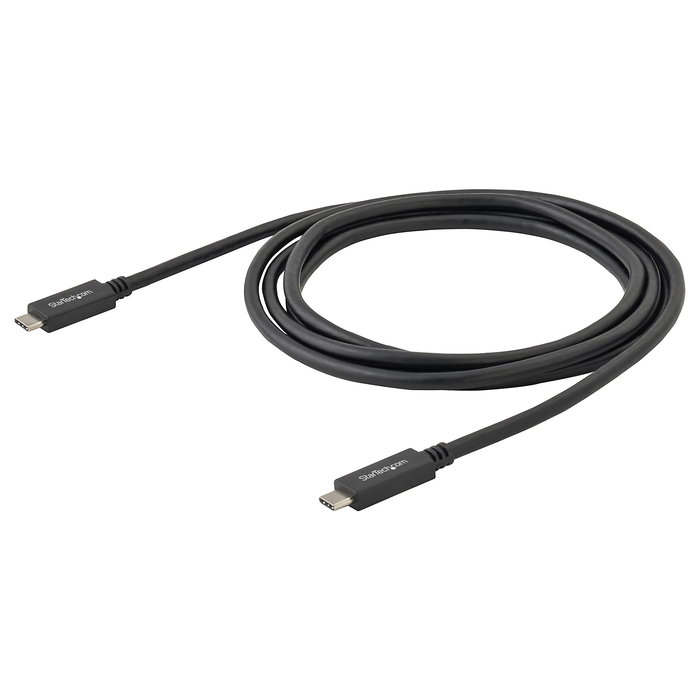 Cable USB C Startech USB315CC2M (2 m) Negro