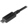 StarTech.com Cable USB-C a Micro-USB B de 0.5m - USB 3.2 Gen 2 (10 Gbps) para Conexión y Carga - USB31CUB50CM Negro