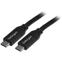 StarTech.com Cable USB-C de 4 metros con Entrega de Potencia 5A - USB 2.0 - Negro