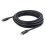 StarTech.com Cable USB-C de 4 metros con Entrega de Potencia 5A - USB 2.0 - Negro