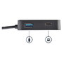 StarTech.com Adaptador Multipuertos USB C HDMI 4K, Ethernet Gigabit, USB 3.0, Negro