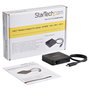 StarTech.com Adaptador Multipuertos USB C HDMI 4K, Ethernet Gigabit, USB 3.0, Negro