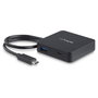 StarTech.com Adaptador Multipuertos USB C HDMI 4K, Ethernet Gigabit, USB 3.0, Negro