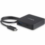StarTech.com Adaptador Multipuertos USB C HDMI 4K, Ethernet Gigabit, USB 3.0, Negro