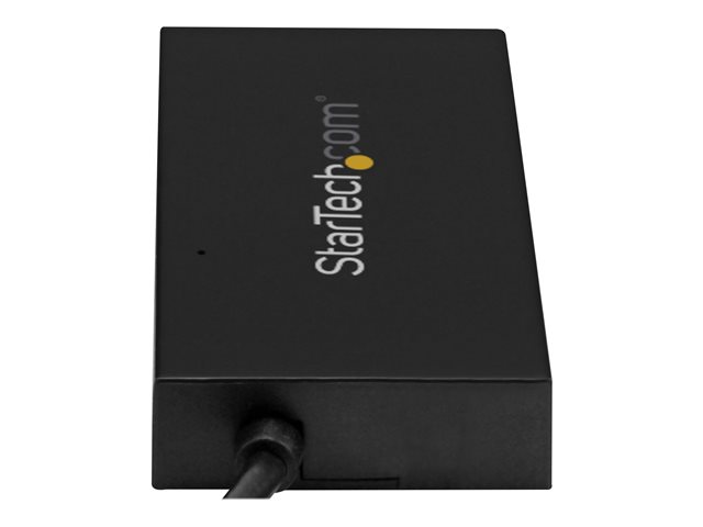 StarTech.com Hub USB 3.0 de 4 Puertos HB30A3A1CFB con 3x USB-A y 1x USB-C, 5 Gbps, Plug & Play, Compacto, Negro StarTech.com Hub USB 3.0 de 4 Puertos HB30A3A1CFB con 3x USB-A y 1x USB-C, 5 Gbps, Plug & Play, Compacto, Negro