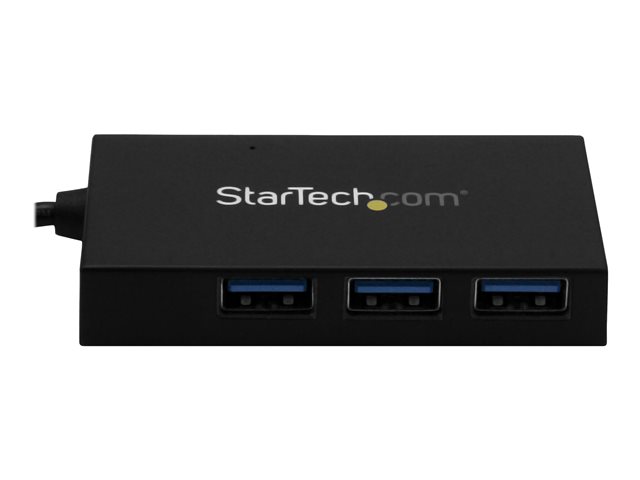 StarTech.com Hub USB 3.0 de 4 Puertos HB30A3A1CFB con 3x USB-A y 1x USB-C, 5 Gbps, Plug & Play, Compacto, Negro StarTech.com Hub USB 3.0 de 4 Puertos HB30A3A1CFB con 3x USB-A y 1x USB-C, 5 Gbps, Plug & Play, Compacto, Negro
