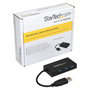 StarTech.com Hub USB 3.0 de 4 Puertos con 1 USB-C y 3 USB-A Negro