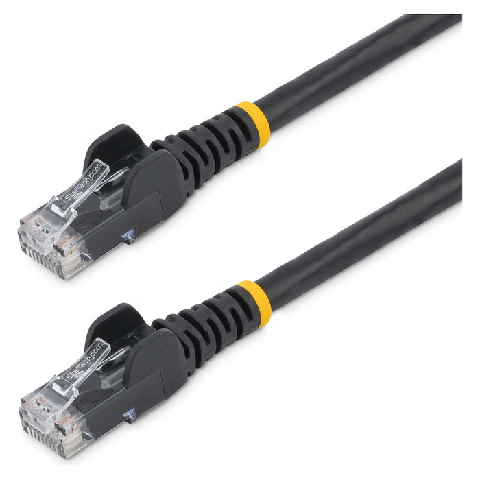 StarTech Cable de Red Cat5e UTP 10m Negro con Conectores RJ45 Snagless StarTech Cable de Red Cat5e UTP 10m Negro con Conectores RJ45 Snagless