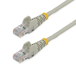 StarTech.com Cable de red Cat5e U/UTP de 10m Gris con conectores RJ45 sin enganches
