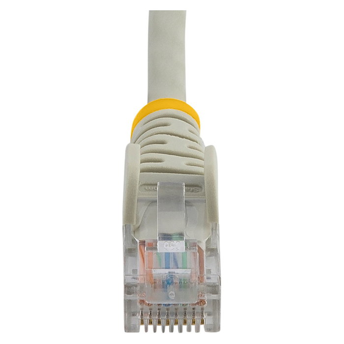 StarTech.com Cable de red Cat5e U/UTP de 10m Gris con conectores RJ45 sin enganches