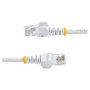 StarTech.com Cable de red Cat5e U/UTP 10m Blanco Snagless RJ45
