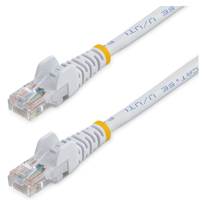 StarTech.com Cable de red Cat5e U/UTP 10m Blanco Snagless RJ45