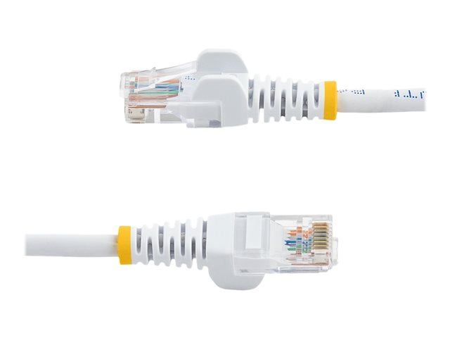 StarTech.com Cable Ethernet Cat5e RJ45 10 m UTP Snagless Blanco, Latiguillo de Red