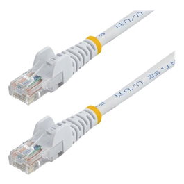 StarTech.com Cable Ethernet Cat5e RJ45 10 m UTP Snagless Blanco, Latiguillo de Red
