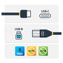 StarTech.com Cable Adaptador USB C a USB B de 2m (USB 3.2 Gen 1)