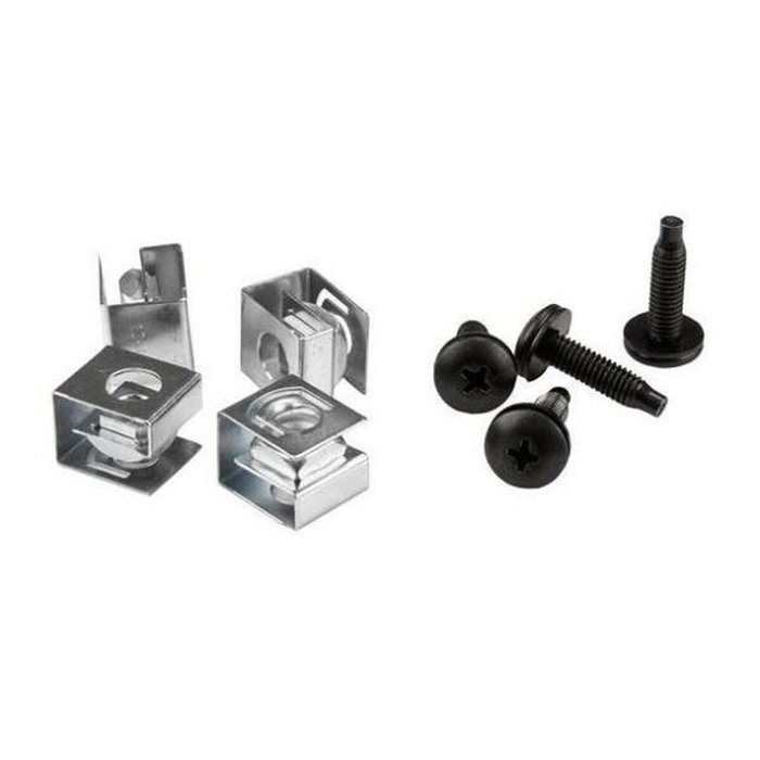 Startech Kit de tornillos 10-32 y tuercas de clip para rack, 50 piezas