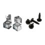 Startech Kit de tornillos 10-32 y tuercas de clip para rack, 50 piezas