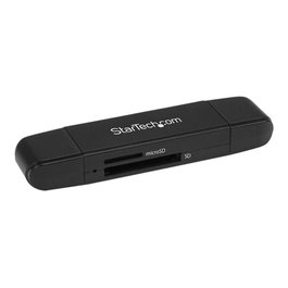 StarTech.com Lector Grabador de Tarjetas USB 3.0 USB-C y USB-A SD/MicroSD hasta 2TB - SDMSDRWU3AC