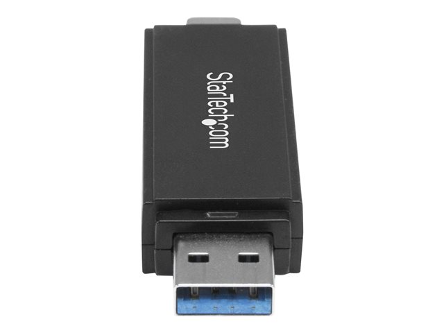 StarTech.com Lector Grabador de Tarjetas USB 3.0 USB-C y USB-A SD/MicroSD hasta 2TB - SDMSDRWU3AC