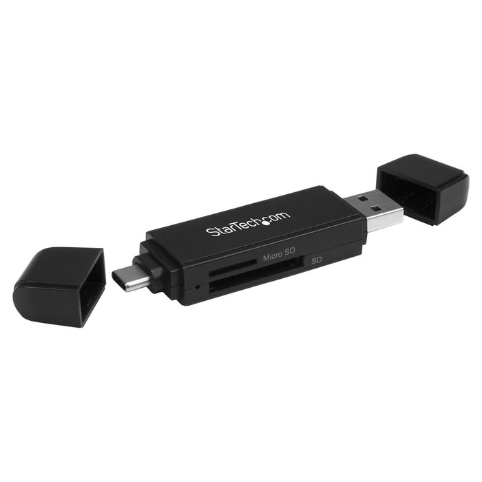 StarTech.com Lector Grabador USB 3.0 USB-C y USB-A para SD y Micro SD StarTech.com Lector Grabador USB 3.0 USB-C y USB-A para SD y Micro SD