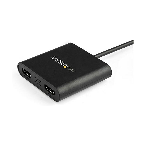 StarTech.com Adaptador Gráfico USB 3.0 a Doble HDMI 4K, Negro
