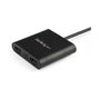 StarTech.com Adaptador Gráfico USB 3.0 a Doble HDMI 4K, Negro