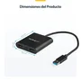StarTech.com Adaptador USB 3.0 a 2x HDMI 4K Negro