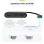 StarTech.com Adaptador USB 3.0 a 2x HDMI 4K Negro