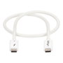 StarTech Cable Thunderbolt 3 USB-C a USB-C, 0,5 m, Blanco, 40 Gbps