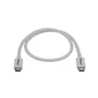 StarTech TBLT34MM50CW Cable Thunderbolt 3 / USB-C 0.5 m 40Gbps Blanco - Compatible con DisplayPort 1.2, Video 4K/5K 60Hz Dual, Carga 100W, Certificado Intel