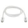 StarTech.com Cable Thunderbolt 3 Pasivo 1 m - 20 Gbps - PD 100W - Compatible con USB4 / Thunderbolt 4 / USB 3.2 - Blanco