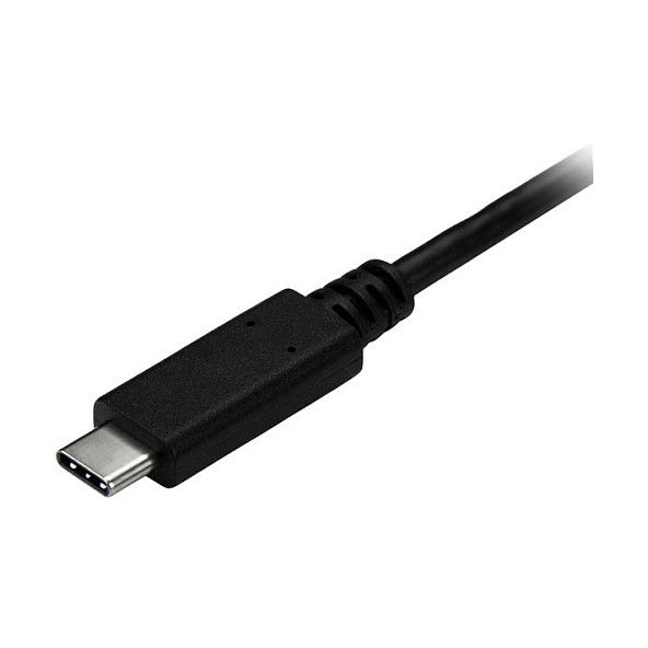 Cable USB A a USB C Startech USB315AC1M Negro
